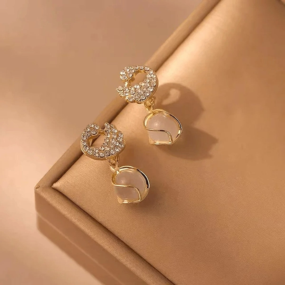 Dove Shape Earrings Titliya