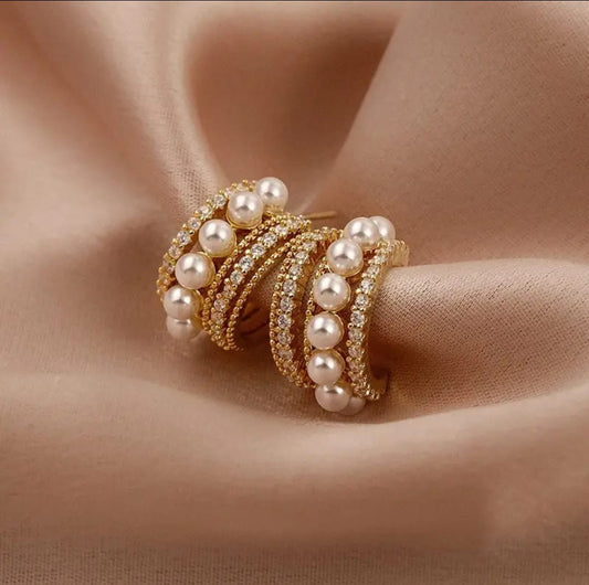 Gold Plated Earring Titliya