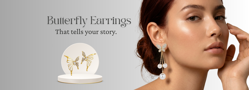 Butterfly Earrings - TITLIYA