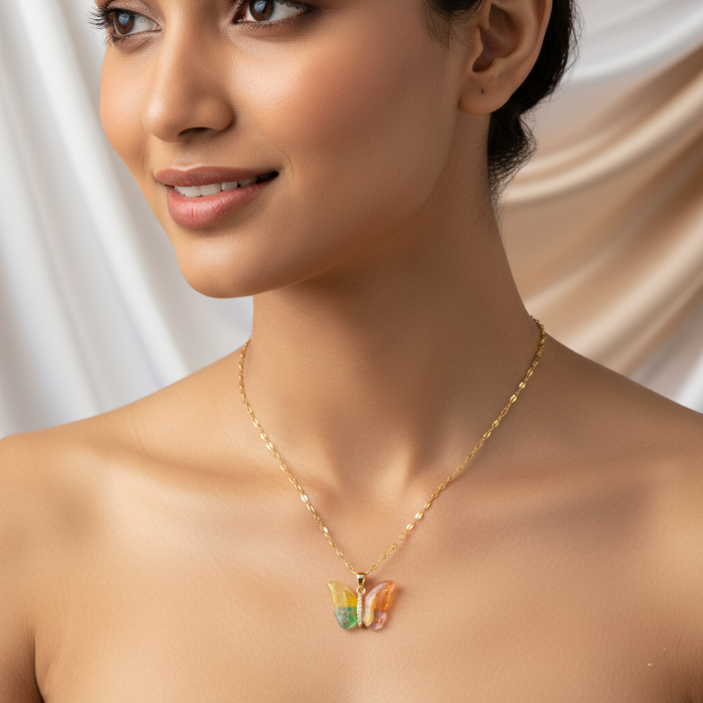 Butterfly Necklace - TITLIYA