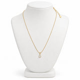 TITLIYA Korean Style Gold Mini Teardrop Pendant Necklace For Women