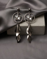 TITLIYA Korean Crystal Star Drop Earrings