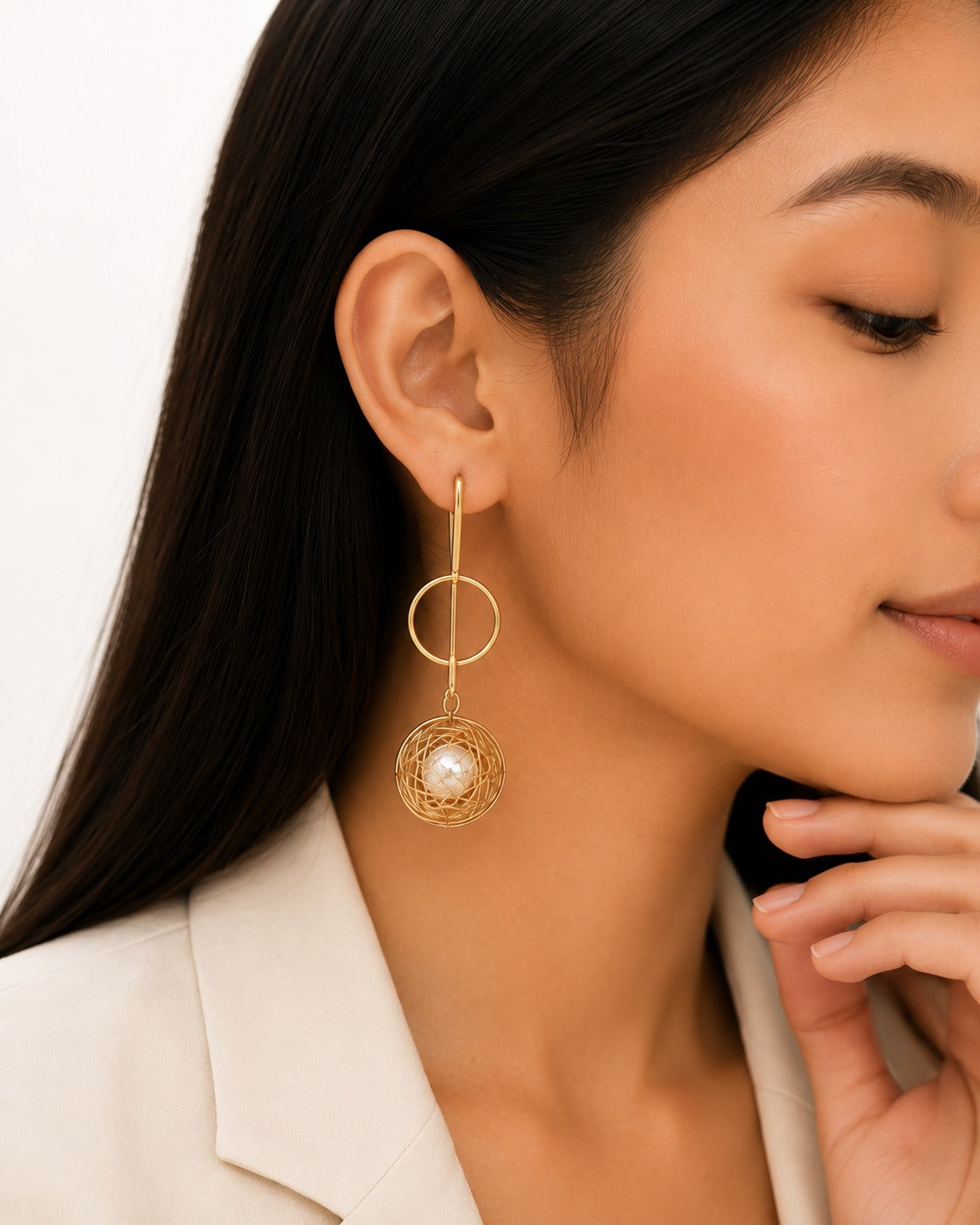 Minimalist Statement Earrings