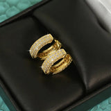 TITLIYA Korean Gold Plated Mini Stone Earrings