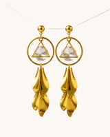 TITLIYA Korean Crystal Chandelier Earrings