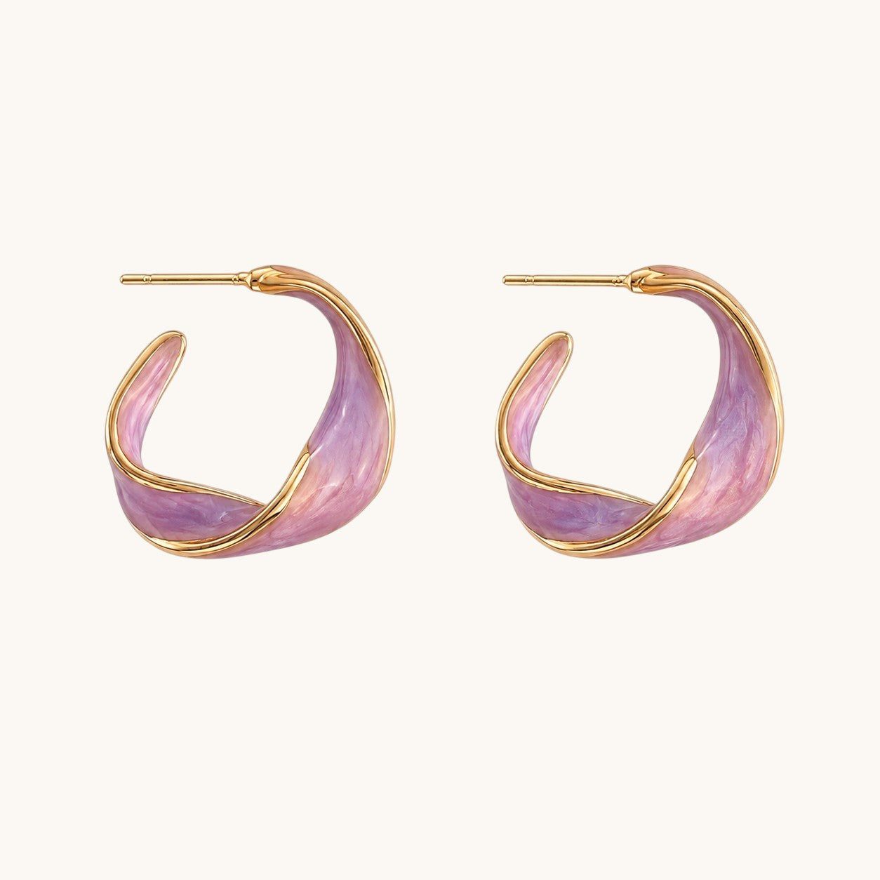 Twisted Korean Earring