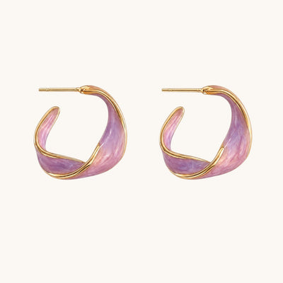 Twisted Korean Earring