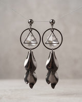 TITLIYA Korean Crystal Chandelier Earrings