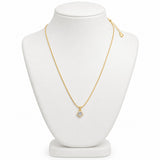 TITLIYA Korean Style Gold Mini Clover Pendant Necklace For Women