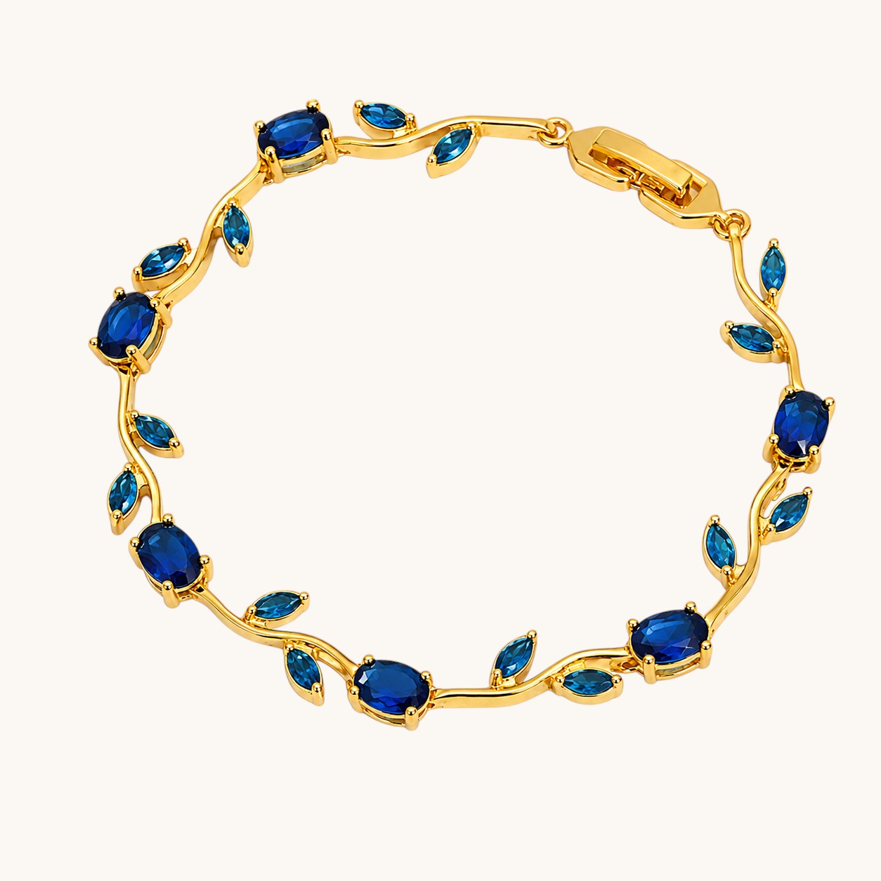 Blue Tulip Bracelet Titliya