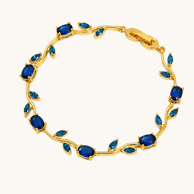 Blue Tulip Bracelet