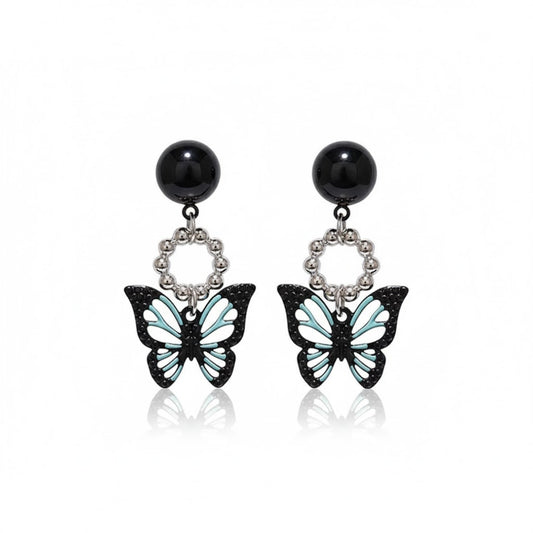 Acrylic Korean Style Butterfly Earrings Titliya