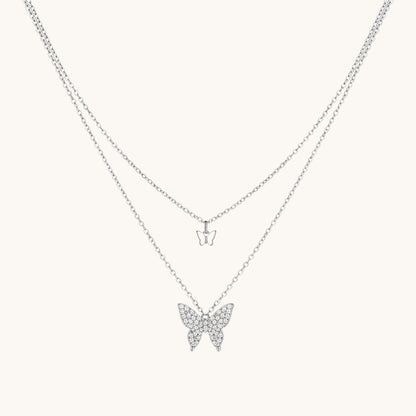 Delicate Butterfly Chain Necklace Titliya
