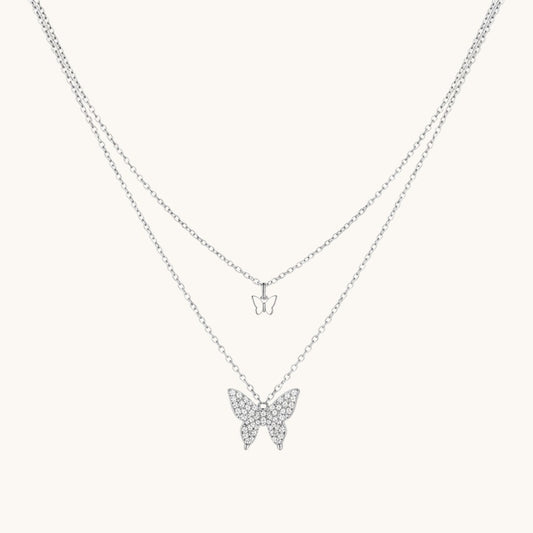 Delicate Butterfly Chain Necklace Titliya