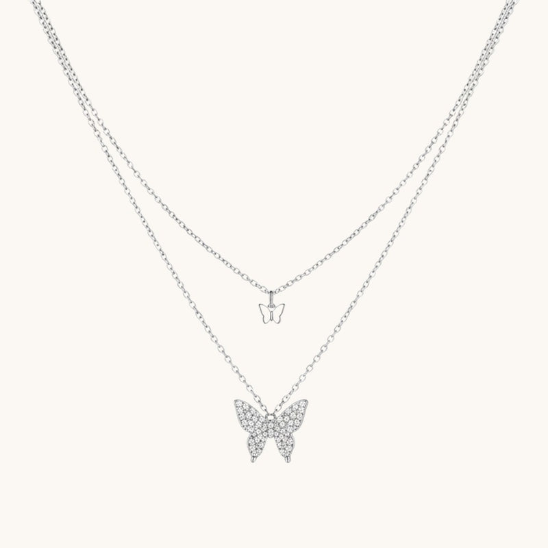 Delicate Butterfly Chain Necklace