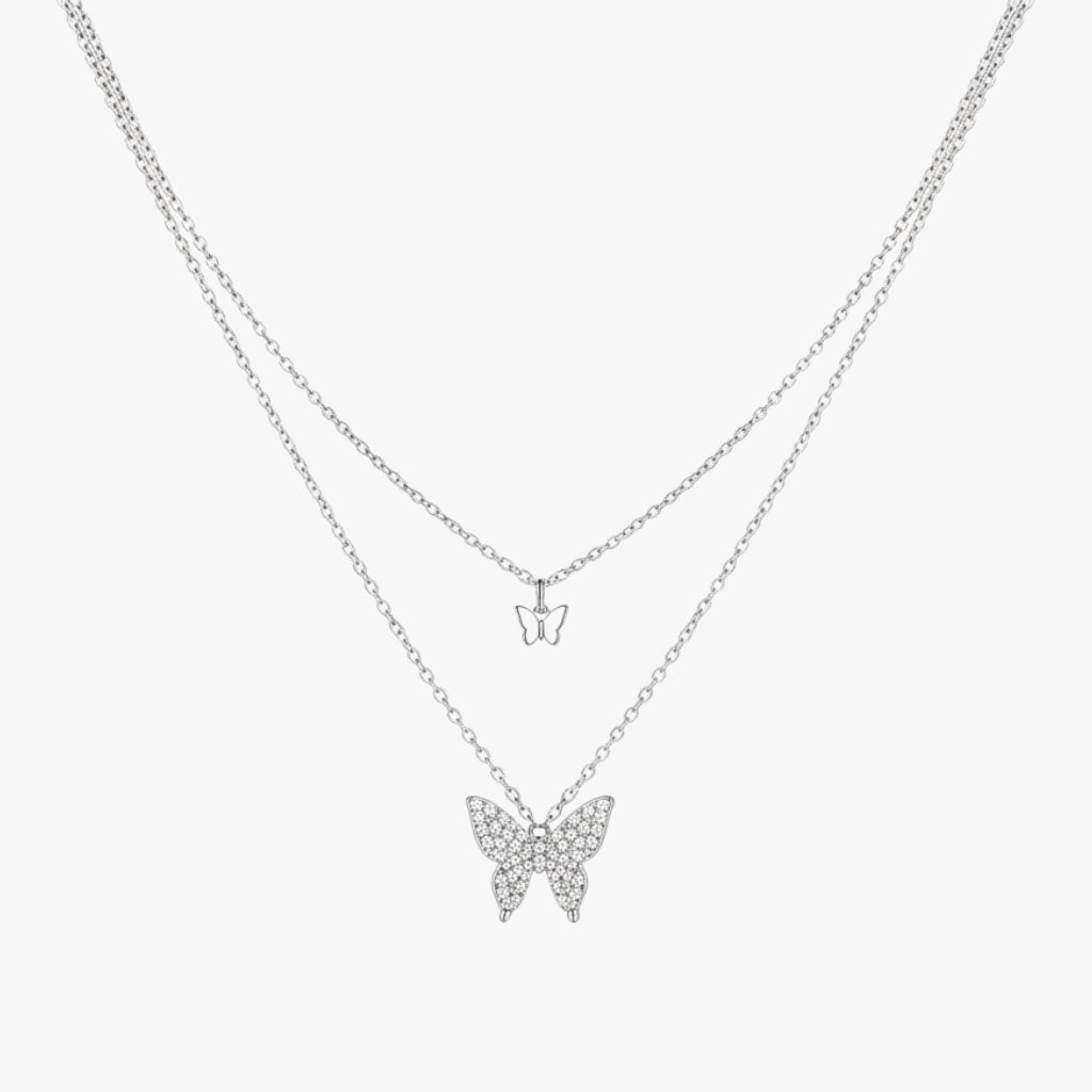 Delicate Butterfly Chain Necklace Titliya