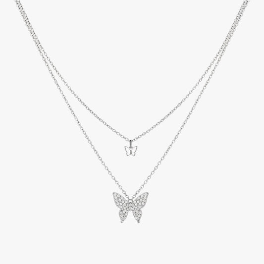 Delicate Butterfly Chain Necklace Titliya