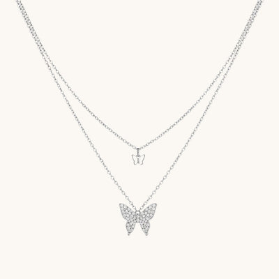 Delicate Butterfly Chain Necklace