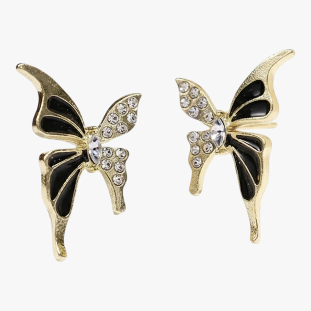 Enchanted Stud Butterfly Earrings Titliya