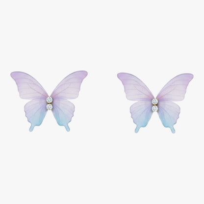 Feather-Light Butterfly Stud Earrings Titliya
