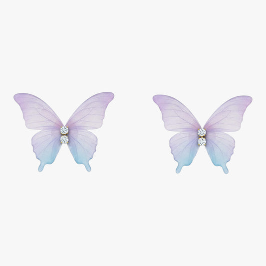 Feather-Light Butterfly Stud Earrings Titliya