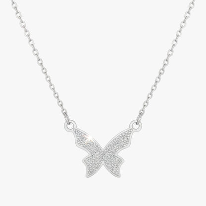 Hallmark Stainless Steel Butterfly Necklace Titliya