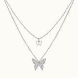 TITLIYA Korean Delicate Butterfly Chain Necklace