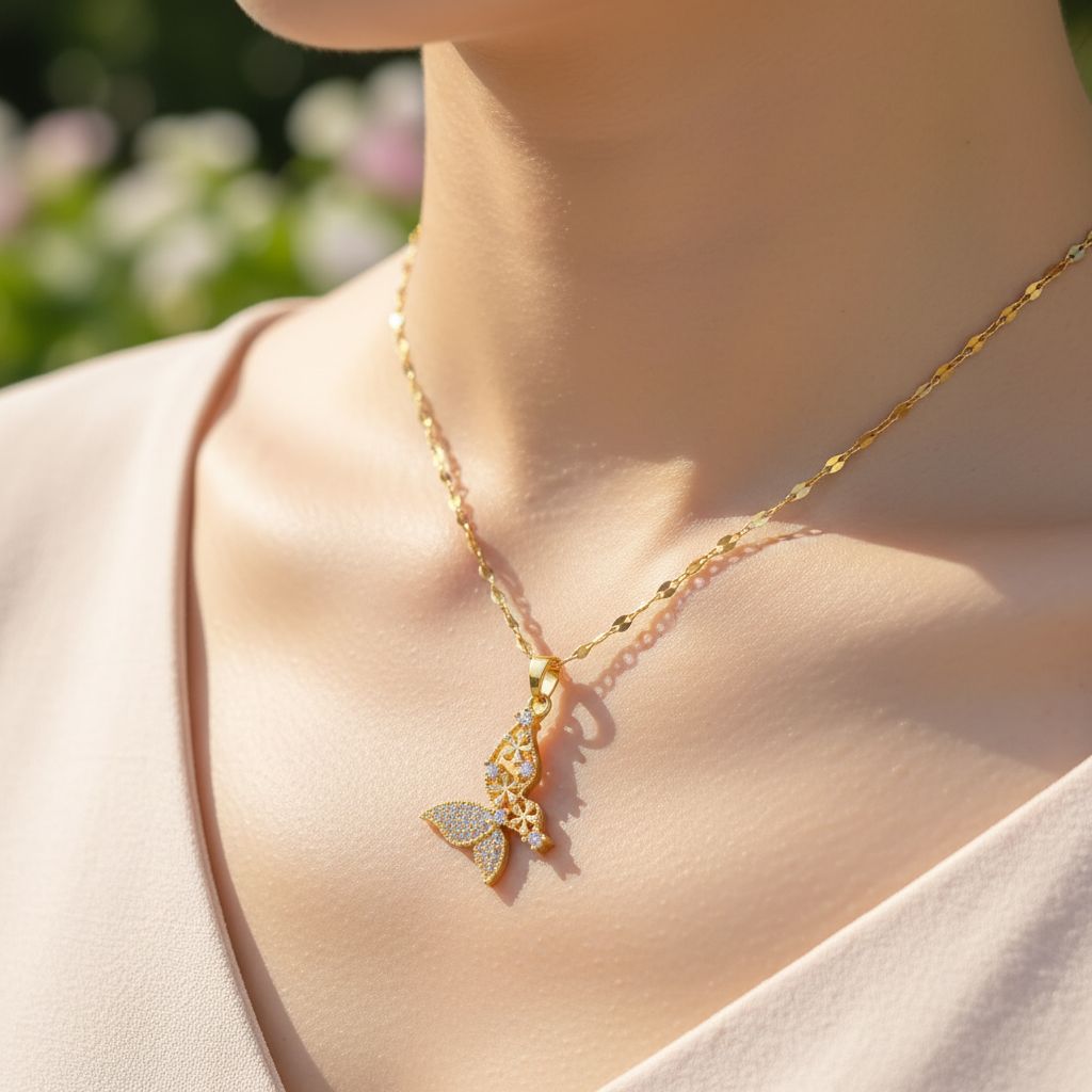 Papillon Butterfly Pendant Titliya