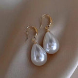 TITLIYA Korean Earrings Combo Set of 4 – Anti-Tarnish Pearl, Floral & Crystal Earrings