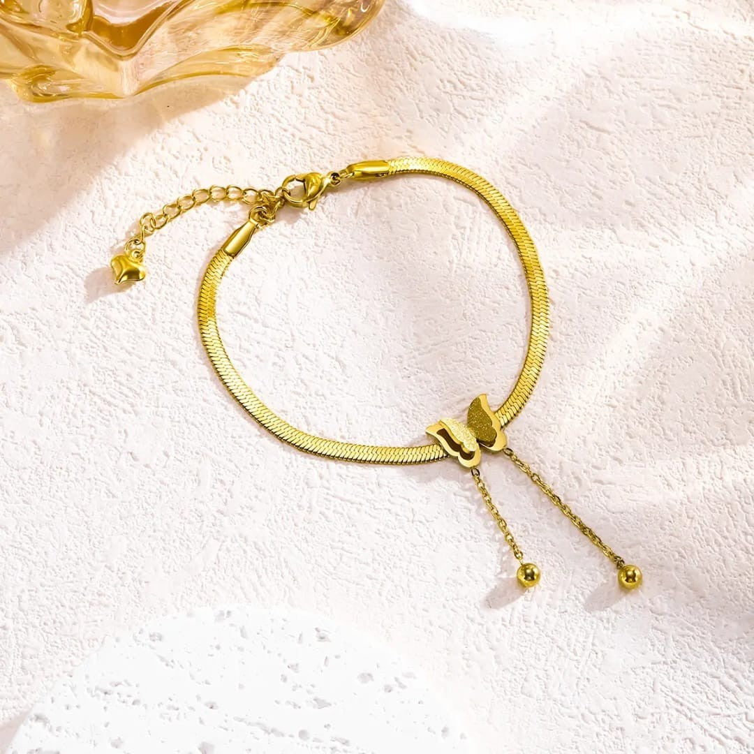 Glitter Butterfly Bracelet Titliya