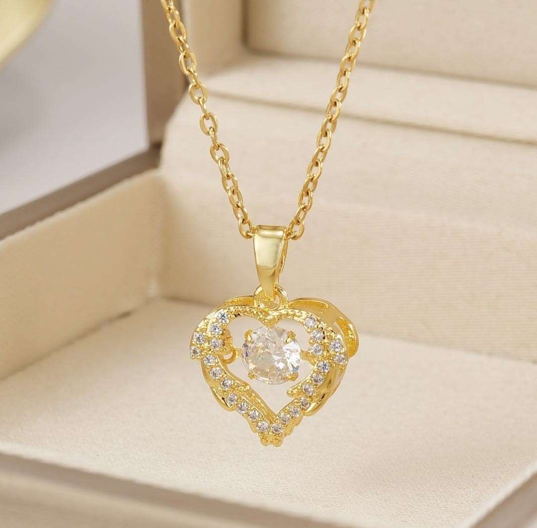 Heart Pandent Stone Titliya