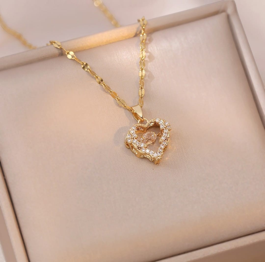 Heart Pandent Stone Titliya