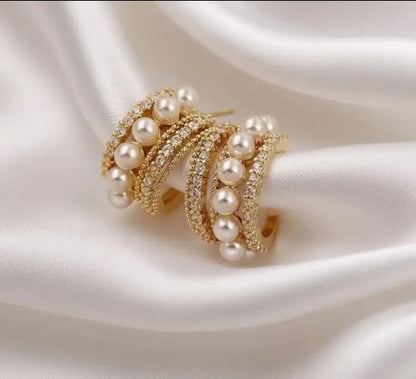 Gold Plated Earring Titliya