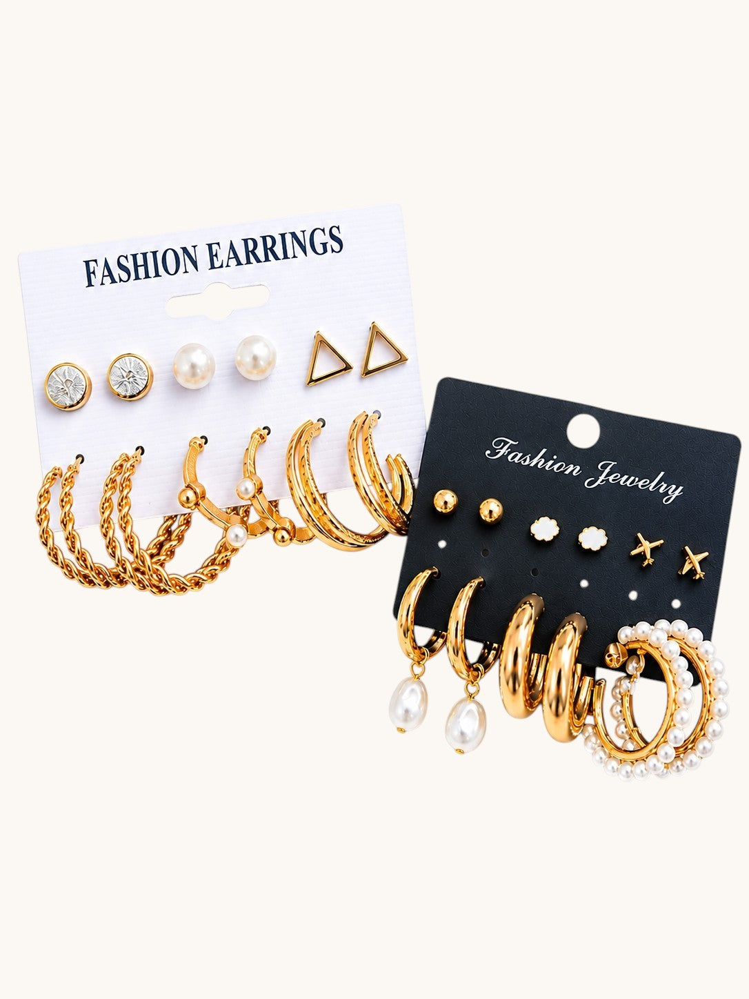 TITLIYA Korean Earrings Combo Set of 12 Pairs