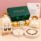 TITLIYA Korean Jewellery & Chocolate Gift Box for Her