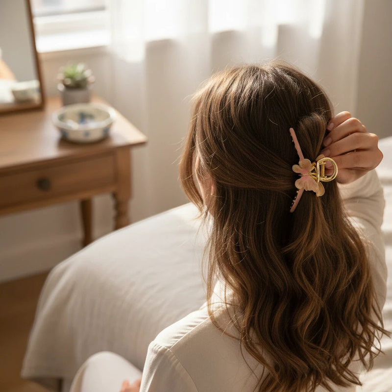 Elegant Butterfly Hair Claw Clip