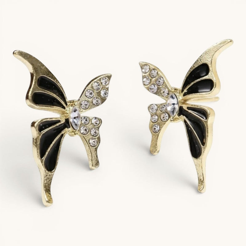 Enchanted Stud Butterfly Earrings