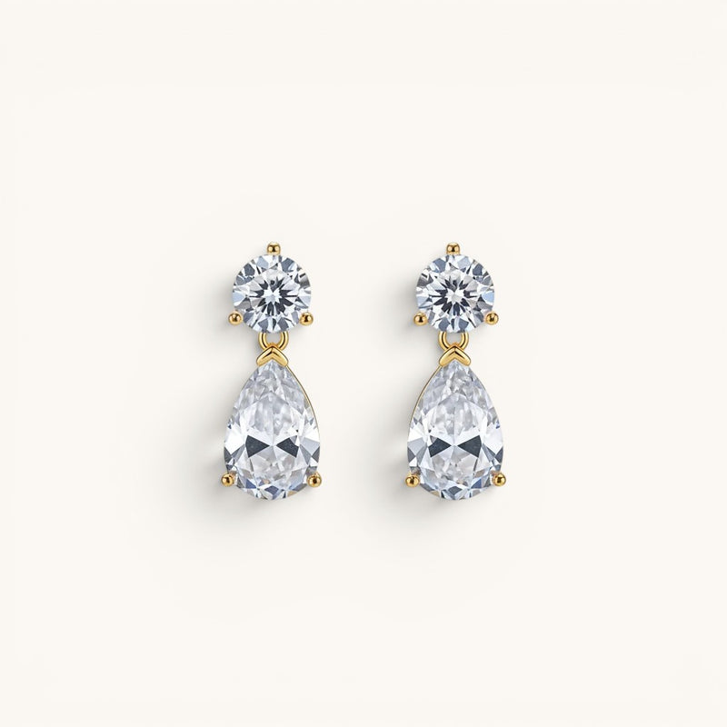 Diamond Gold Plated Earings