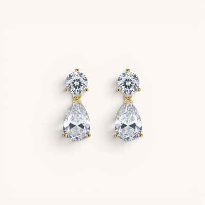 Diamond Gold Plated Earings