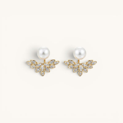Pear Leaf Korean Studs