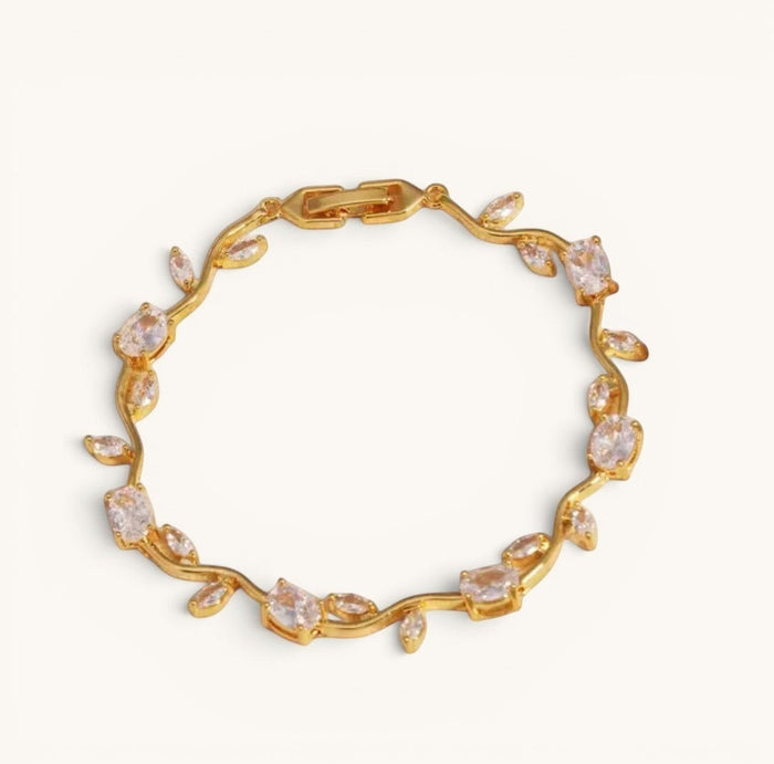 TITLIYA Korean White Tulip Bracelet for Women